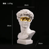 Hjemix | Europeisk Hjem Dekor David Hode Harpiks Statuer Statuer Hjem Dekor Moderne Abstrakt Kunst Buste Skulptur Kunst Skisse Praksis