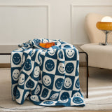 Hjemix | Smiley Rutet Teppe