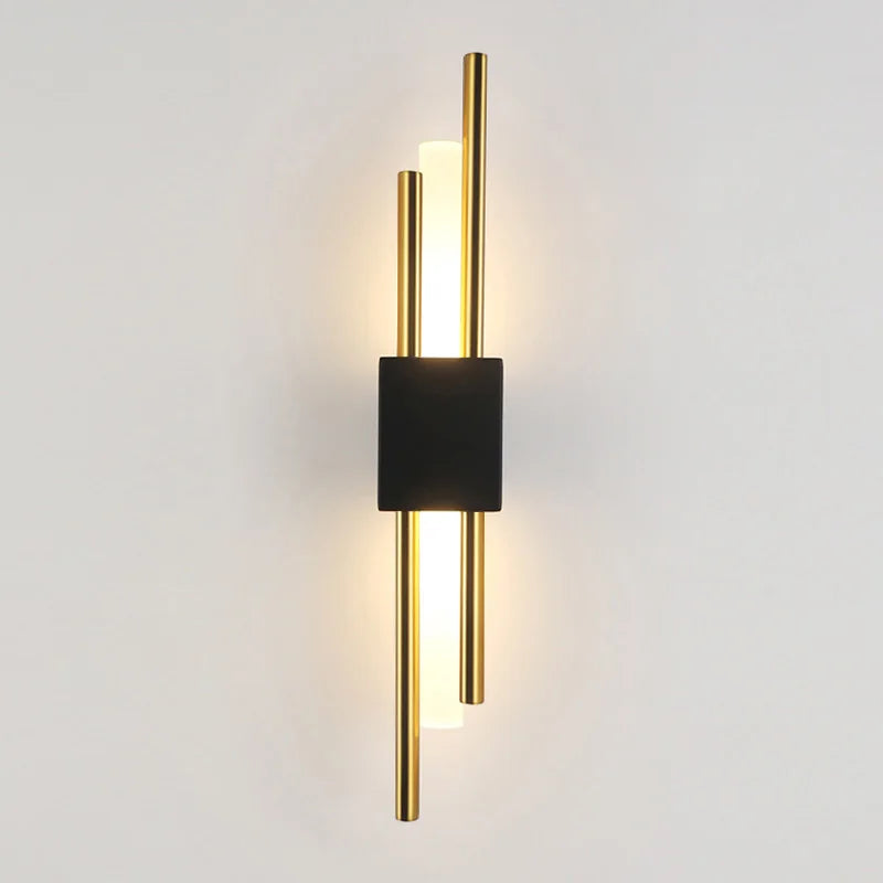 Hjemix | Moderne LED Vegglampe: Innendørsbelysning for Hjem, Soverom, Nattbord, Stue, Hotell og Gangdekorasjon
