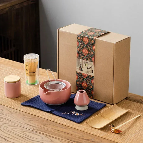 Hjemix | 9-delt japansk matcha te sett