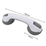 Hjemix | Sikkerhetsgrep med skridsikker støtte og vakuum sugekopp - Perfekt for bad og dusjer - Gir stabilitet og støtte