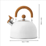 Hjemix | 1 stk 2.5/3 l liter kjele laget av rustfritt stål, tykkelse kjele, gass induksjonskomfyr, universell kjele, kjele