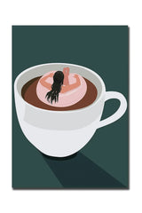 Hjemix | God Morgen Kaffe Lerret Plakat