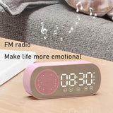 Hjemix | Digital vekkerklokke med Bluetooth-høyttaler og FM-radio