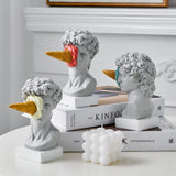 Hjemix | David Figur med Iskrem Hjem Dekorasjon Skulptur