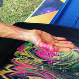 Kids Creative Marbling Paint Set - Morsom DIY Kunst Sett for Gutter og Jenter i Alderen 6-10, Unik Feriegave til Aspiranter Unge Kunstnere