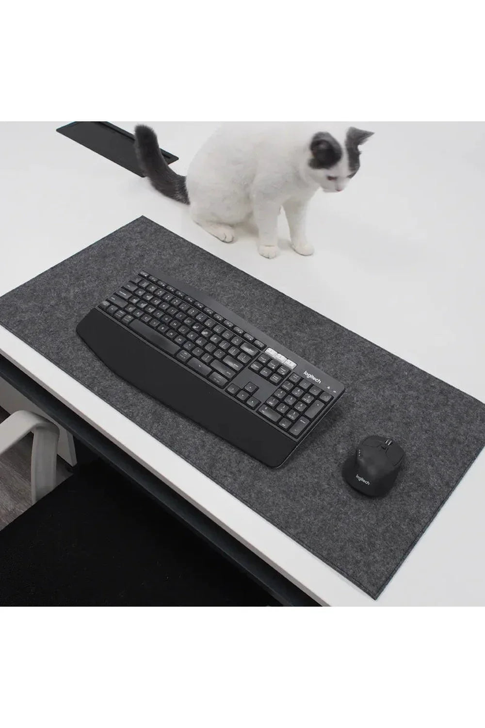 Hjemix | Ullfilte Myk Skrivebordsmatte