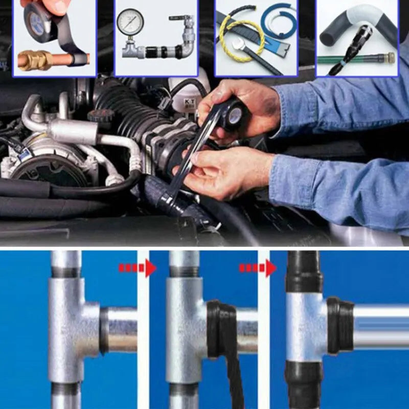 Hjemix | Supersterk vanntett tetningsreparasjons-silikonkleb for ytelsen til isolasjonsbånd