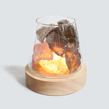 Hjemix | Himalaya Saltlampe - Krystall Nattlys & Aromaterapi Diffuser