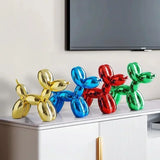 Hjemix | Nordisk Ballonghund Skulptur Harpiks Dyreskulptur Kunst Skulpturer og Figurer Håndverk Hjem Innredning Rom Desktop Tilbehør