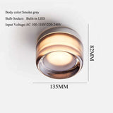 Hjemix | Futuristisk og unik solid Plexiglass vegglampe