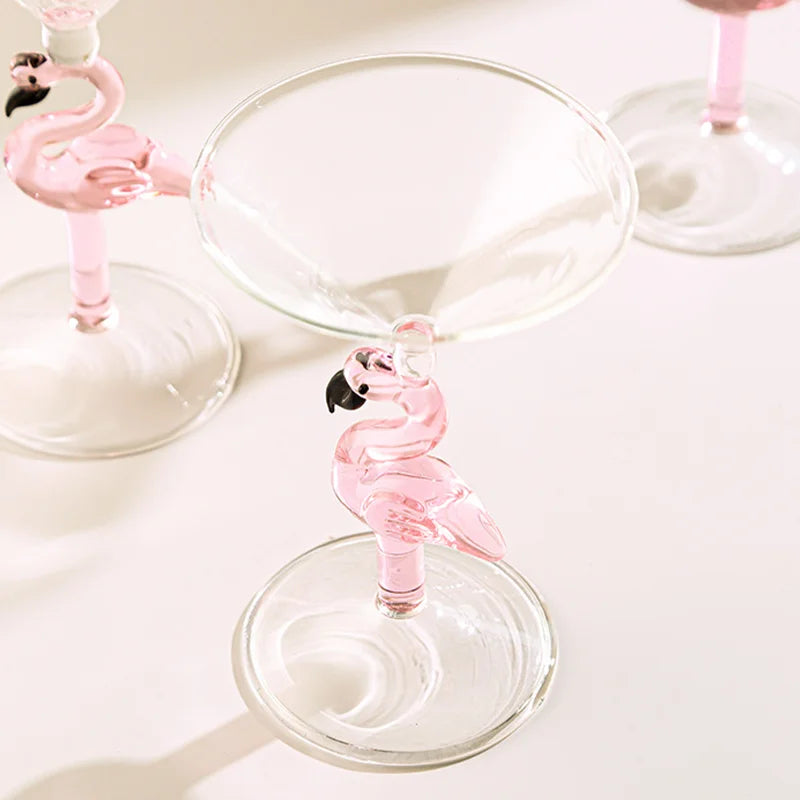 Hjemix | Flamingo Glassware