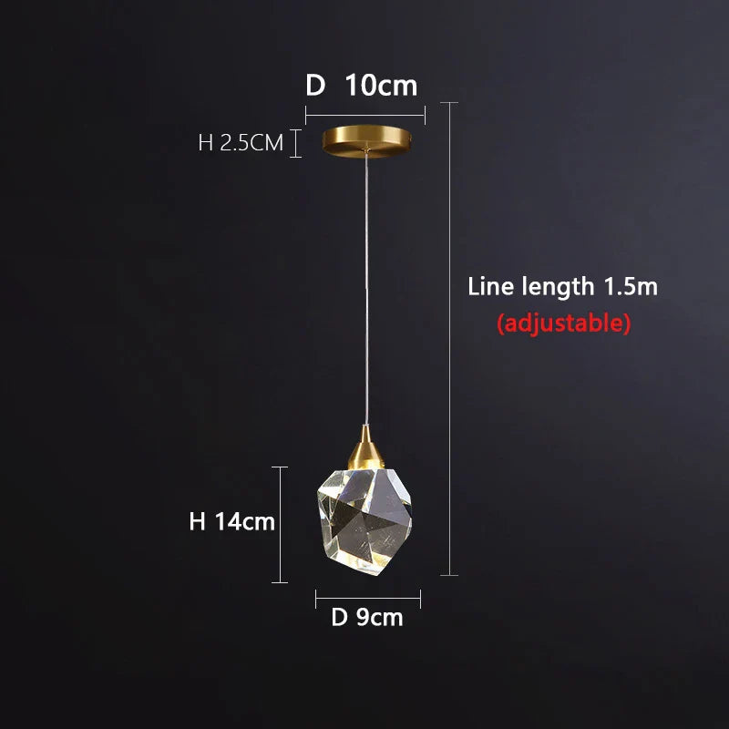 Hjemix | Elegant krystallpendellamper