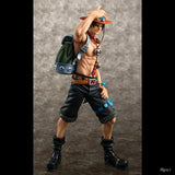 Hjemix | Figur One Piece DX10th Anniversary Fire Fist Escal D Ace Ruffy Bror Leke Japan Anime Samlerfigurer PVC Modell Leke