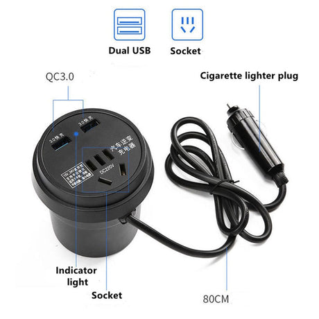 Hjemix | CupHolder Power Station