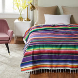 Hjemix | Fargerik meksikansk serape-teppe