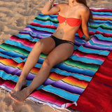 Hjemix | Fargerik meksikansk serape-teppe