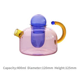 Hjemix | Vintage Fargerik Glass Teapot