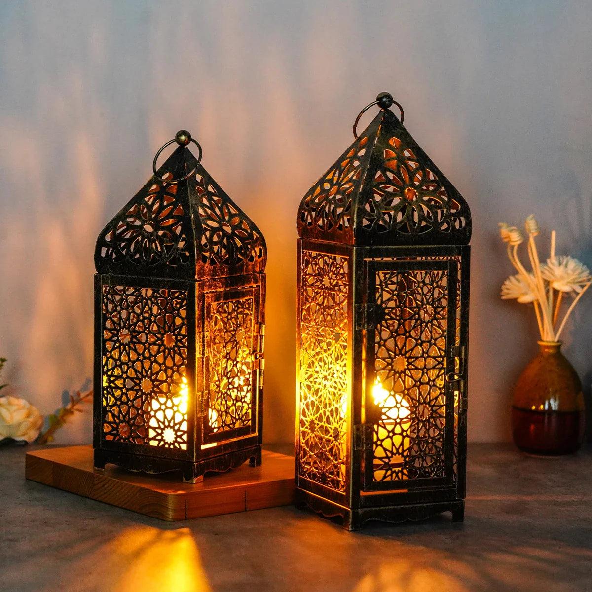 Hjemix | Mystique Oriental Lantern - Vintage Lysestake