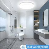 Hjemix | IRALAN Ultra-tynn Rund LED Taklampe - Allsidig Belysning for Ethvert Rom, 18W til 48W Alternativer