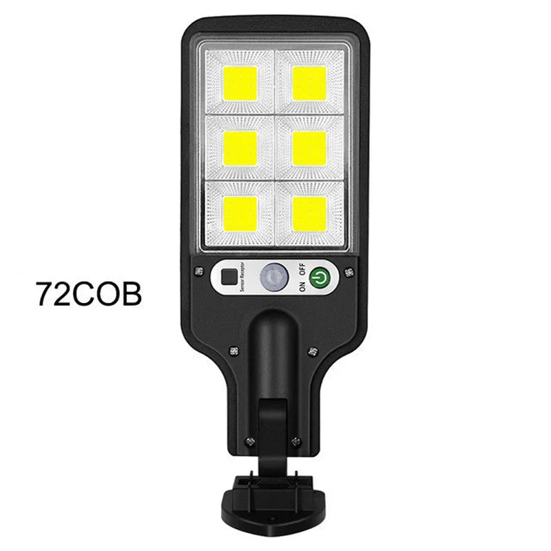 Hjemix | Solcellevegglys med bevegelsessensor | Hage- og gatebelysning | LED solbelysning - DoorLed