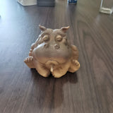 Hjemix | Lekfull Flodhest Hage Sprinkler Statue