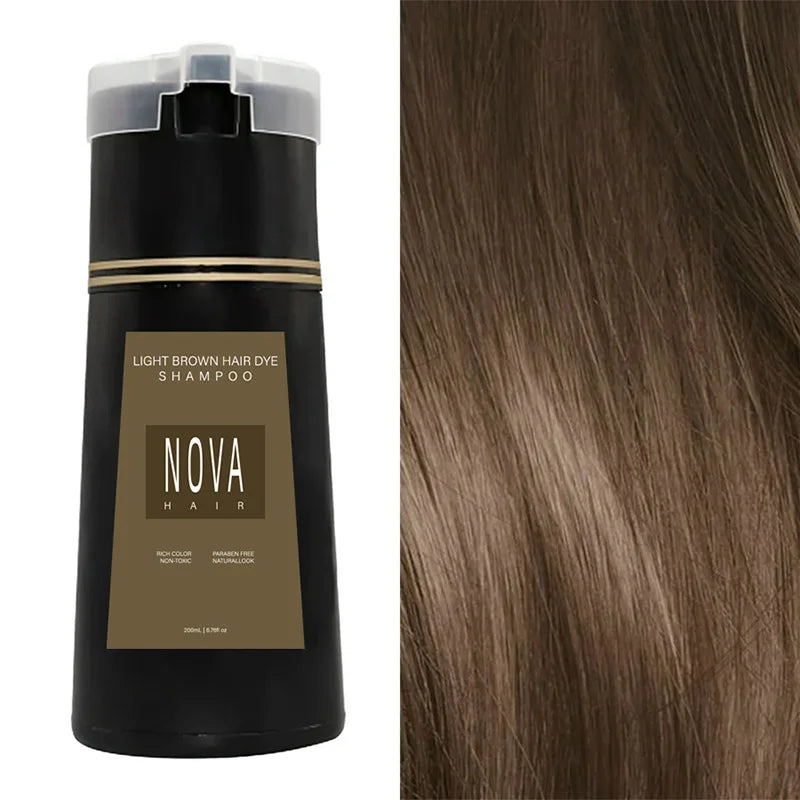 Hjemix | NovaHair Instant Dye Shampoo – Rask fargeoppfriskning for håret