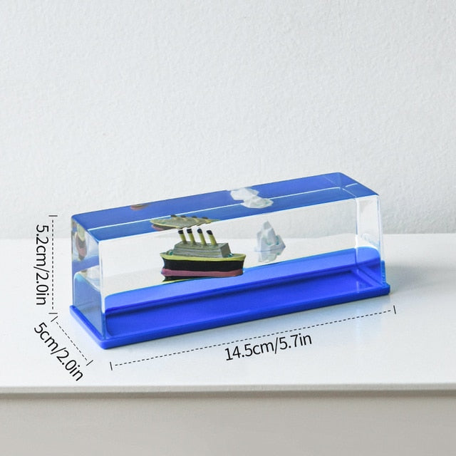 Hjemix | Cruise Ship Drift Glass Bottle