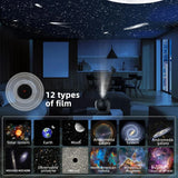 Hjemix | Aurora Galaxy Projektor - Planetarium Nattlys 13 Filmer