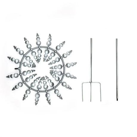 Hjemix | Unik solcelledrevet kinetisk metall vindmølle spinner - Magiske vind samlere for patio, hage, plen utendørs dekorasjon