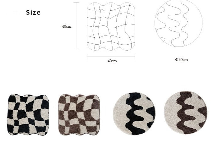 Hjemix | Bølgete Rutenett Setetrekk