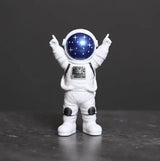 Hjemix | Harpiks Astronaut Figur Statue Rom Reisende Skulptur Utdanningsleketøy Skrivebordsdekorasjon Astronaut Modell For Barn Gave