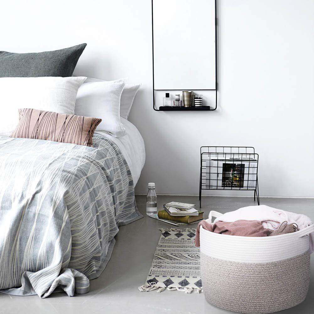 Hjemix | Stor Tau Tak Oppbevaringskurv