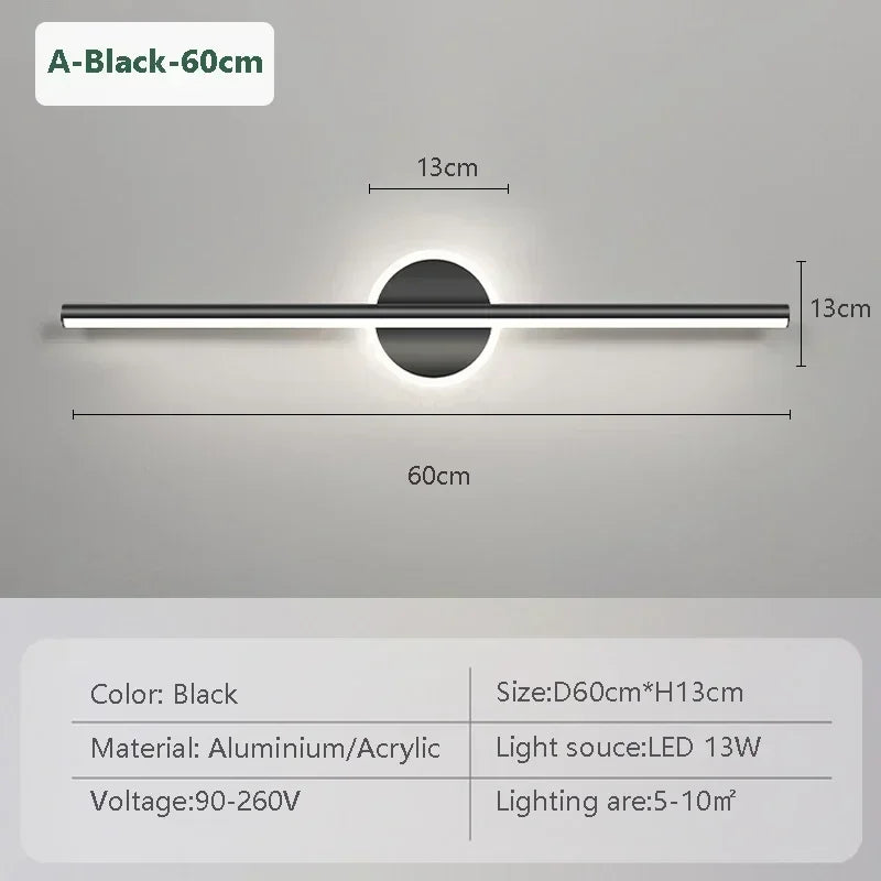 Hjemix | Modern Vegglampe - Elegant Belysning for Hvert Rom
