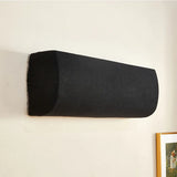 Hjemix | Polar Fleece Klimaanlegg dekning: Veggmontert anti-støv beskyttelse, lett å rengjøre polyester AC dekning for husholdningsbruk