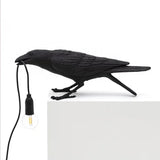 Hjemix | Moderne Lucky Bird Bordlampe – Kreativ Resin Dyre Design for Soverom og Stue