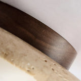 Hjemix | LysSten – Innebygd travertin lysekrone for ganger og trapper