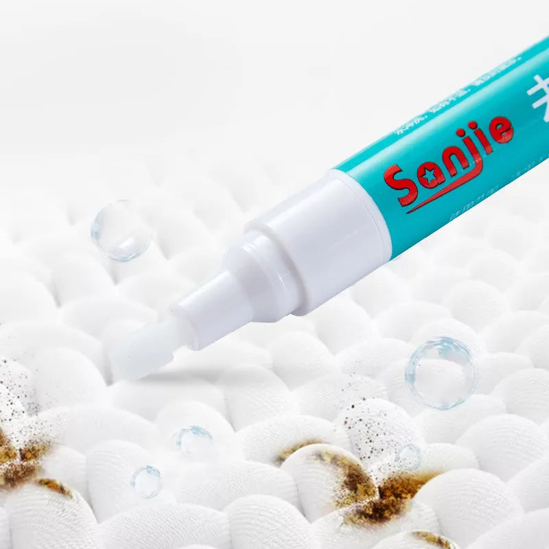 Hjemix | Magic Flekkfjerner Stift - Bærbar, Vaskefri Løsning for Klesflekker, Ideell for Olje og Rødvin på T-skjorter