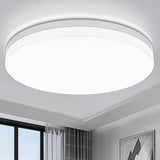 Hjemix | IRALAN Ultra-tynn Rund LED Taklampe - Allsidig Belysning for Ethvert Rom, 18W til 48W Alternativer