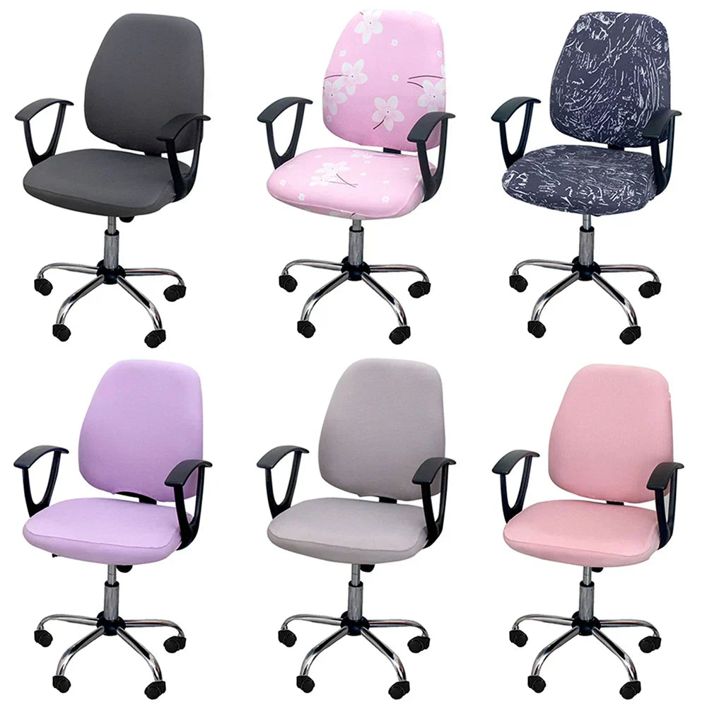 Hjemix | 2-delte Split Kontor Rose Stoltrekk