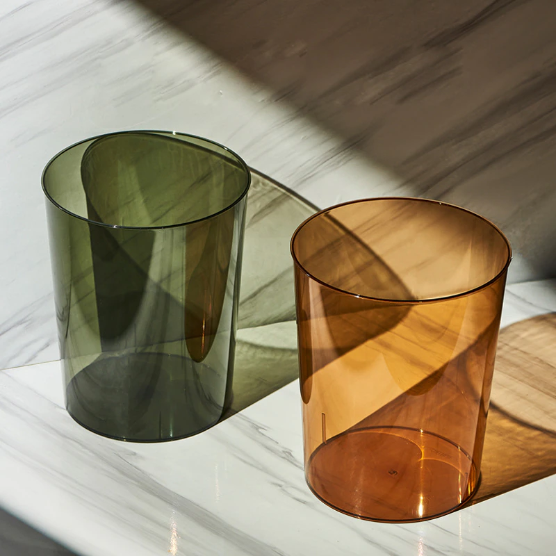 Hjemix | Gjennomsiktig søppelbøtte