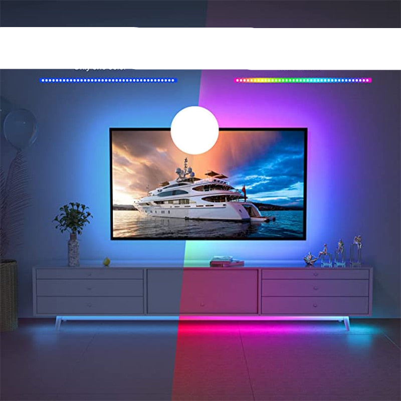 Hjemix | 1M-20M RGB LED Lysstripe 5V LED