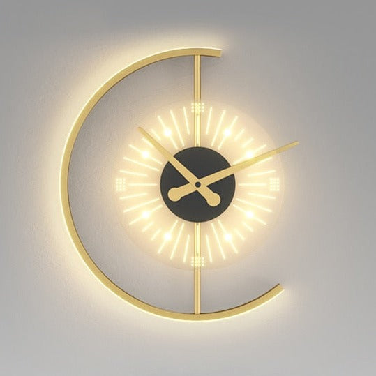 Hjemix | Moderne minimalistisk LED klokke
