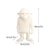 Hjemix | Dropshipping Banksy Skulptur Kolleksjon Blomst Kastende Statue Pop Kunst Moderne Ballongjente Figur Kontor Hjem Dekorasjon