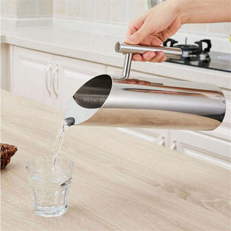 Hjemix | Super stilige krom kalde vannkanne, kommer i 3 forskjellige størrelser