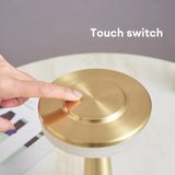 Hjemix | Retro LED Bordlampe USB Oppladbar Uendelig Dimmbar Nattlys Campinglys Egnet For Barlampe Soverom Miljølys