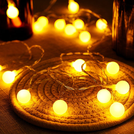 Hjemix | LED Fe Bubble Snor Lys Festlige Lys