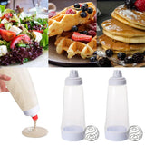 Hjemix | Pancake-deig-dispenser-mikser med BlenderBall-tråddrikk - klemflaske pancake-shaker-dispenser JT194 fra LMETJMA