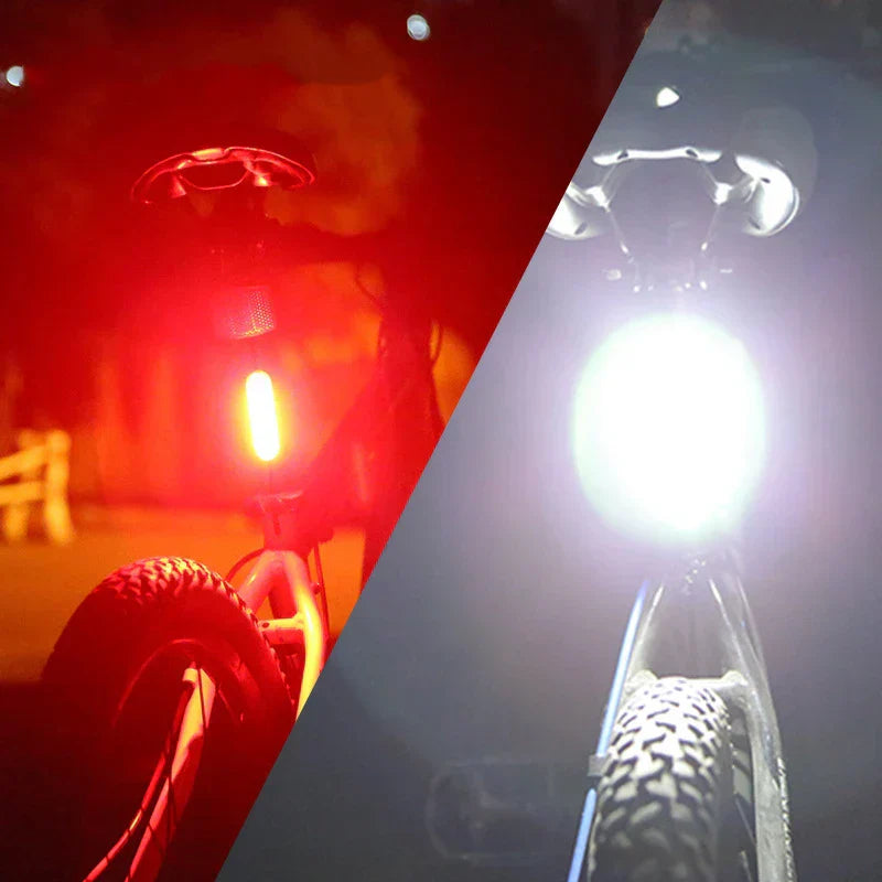 Hjemix | SafeRide - Smart sykkel lommelykt for maksimal synlighet