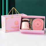 Hjemix | Smart keramisk krusvarmer koppunderlag varmepanel kaffioppvarming elektrisk krussett melk te oppvarming vann hjem kontor gave